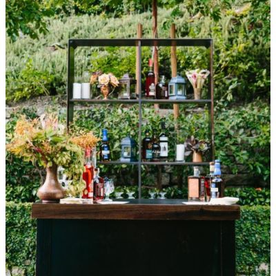 Image of Amalfi Back Bar Shelf Espresso